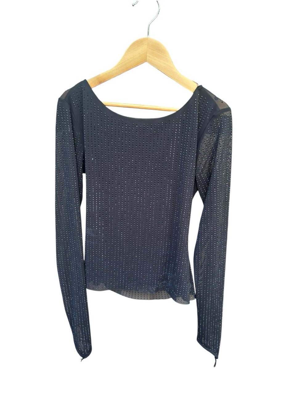 OW MESHA Rhinestone Blouse - Picture 2 of 12